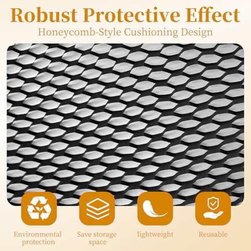 black honeycomb packing paper 2 rolls, 15 x, package contents