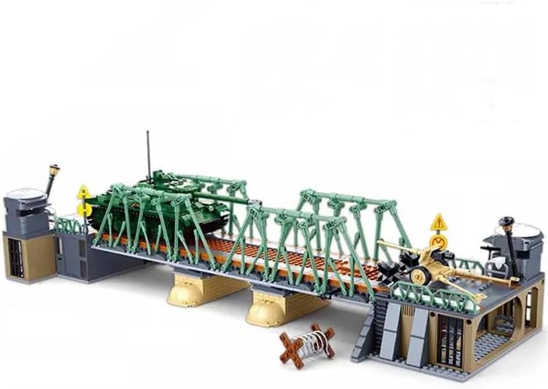 general jim's military brick building set - world on a desk or shelf