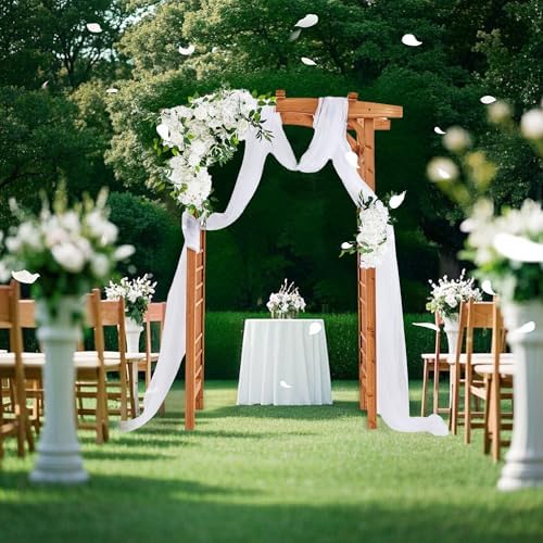 solid fir wood garden arch trellis for climbing, package contents