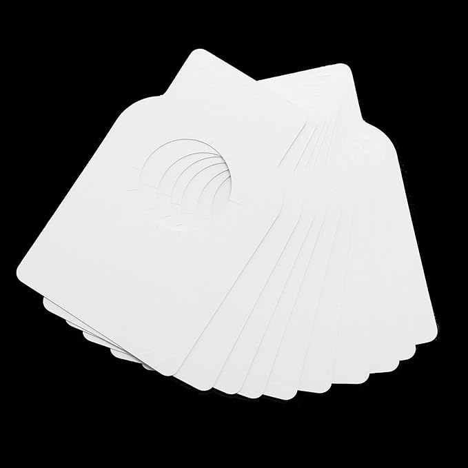60PCS 5.7cmx8.9cm/2''x3.5'' White Kraft Wine Bottle Tags Wine Bottle Tags Paper Wine Cellar Labels Disposable Hanging Paper Wine Tags for Bottle's Name, Year, Tasting Notes