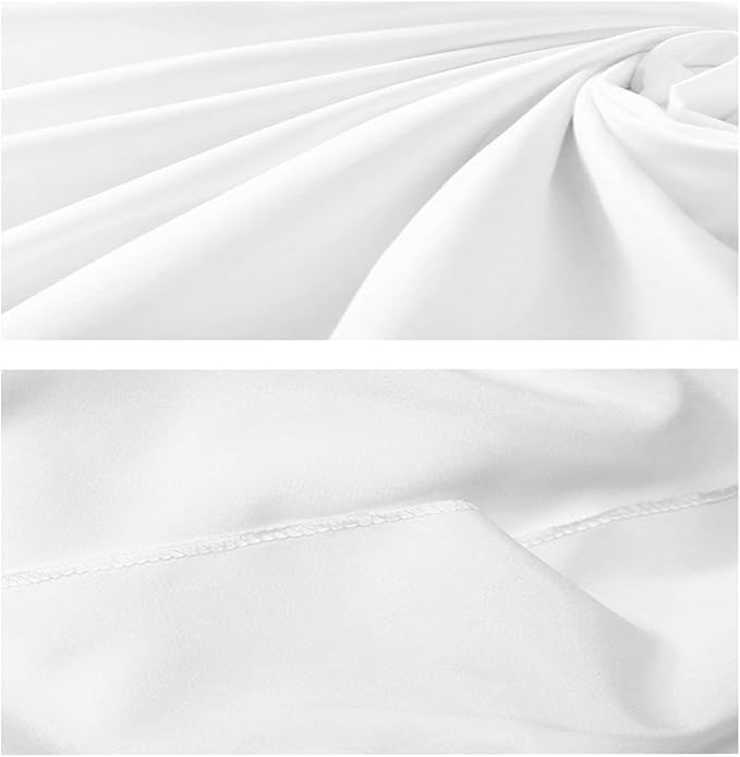 Solid Photography Backdrop Background Chromakey Muslin Portrait Background Screen for Photo Video Studio… (White, 10x12ft)