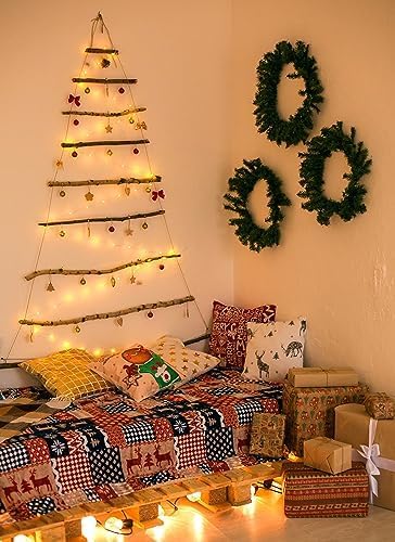 Brightown 12 Pack LED Fairy Lights Battery Operated String Lights - 7ft 20LED Waterproof Silver Wire Firefly Starry Moon Lights for DIY Crafts Wedding Table Centerpieces Party Ramadan Decorations