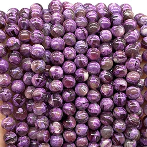 abcgems minas-gerais purple mica muscovite beads brazil shown in use