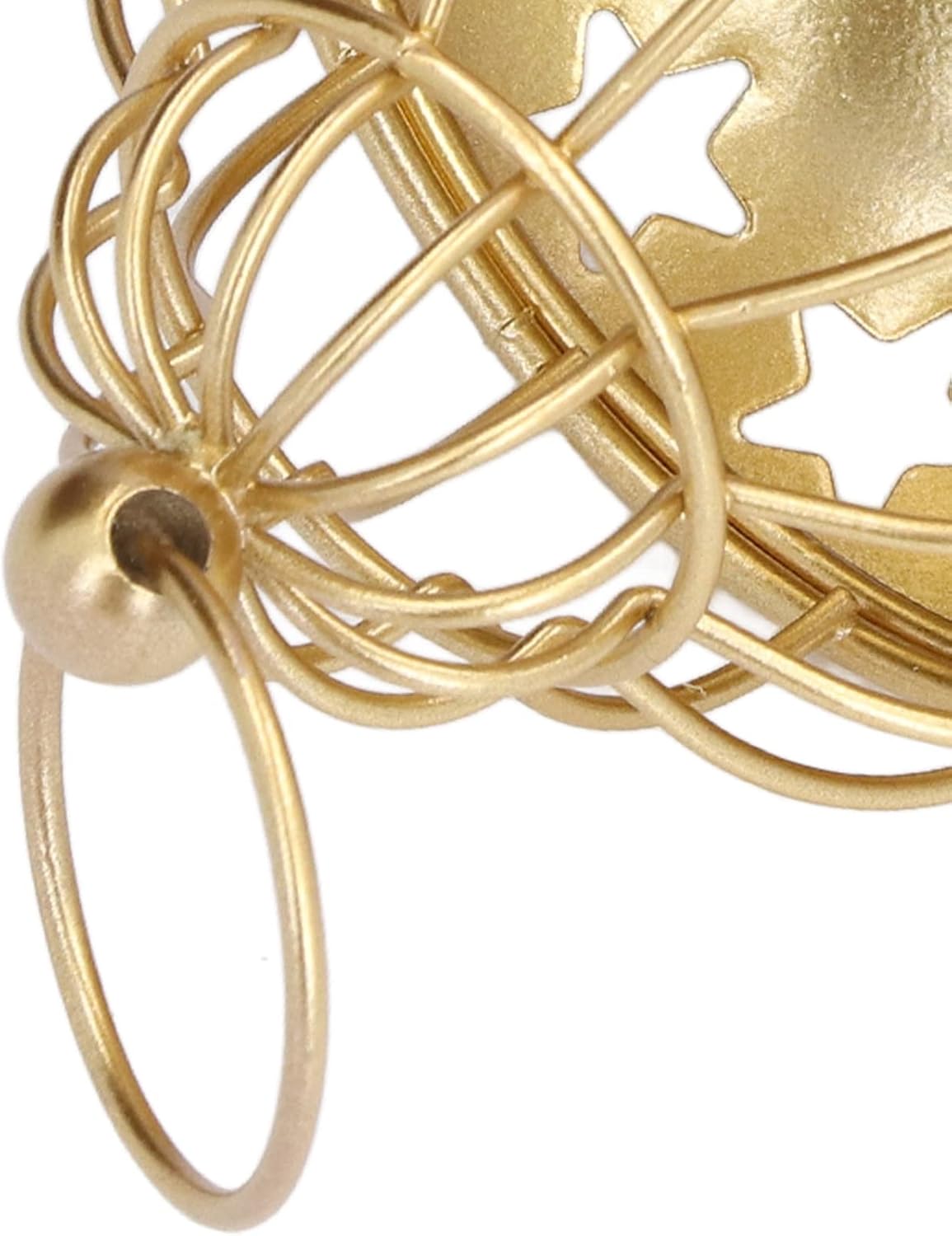 AYNEFY Birdcage Gold Candle Holder Bowl CandleholdersPremium Iron Votive Holder for Table Decoration Birthday Party Ornaments (A)