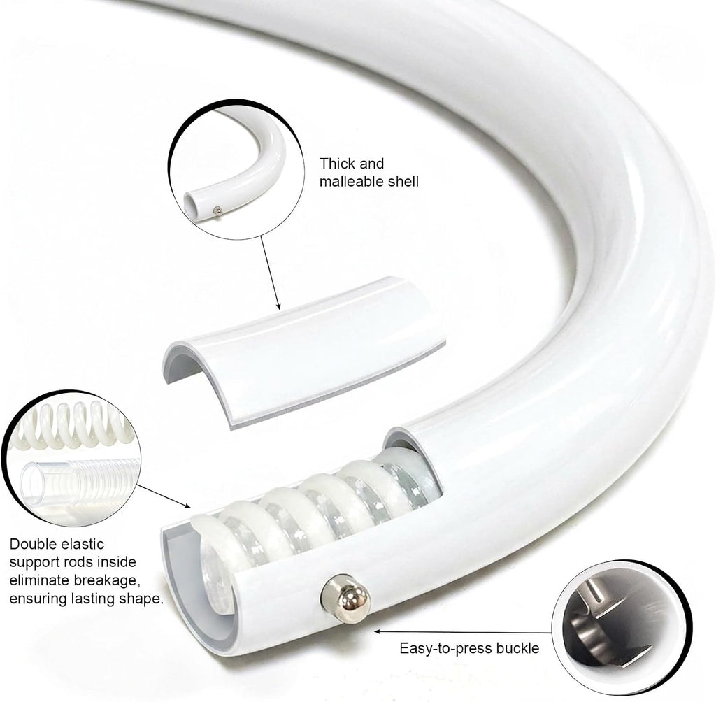 balloon arch kit with electric pump, free bending shown in use