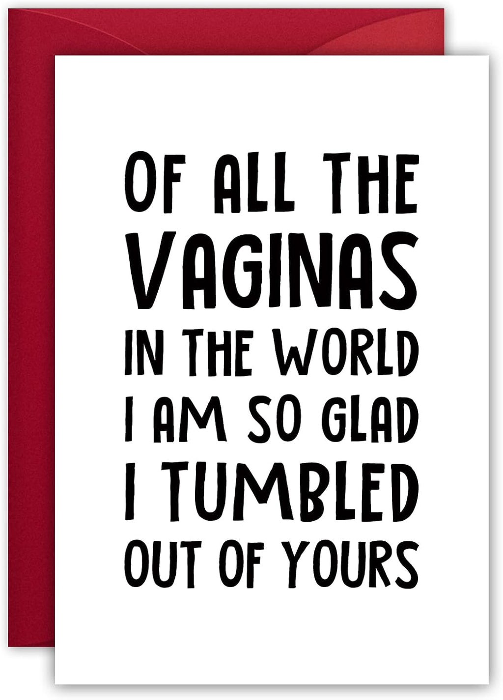 Funny Birthday Card, the Best Mom Gifts from Daughter Son Kids, Unique Gag Gifts for Mom Who Has Everything, Mother Daughter Gift, Moms Birthday Gift Ideas, Thank You for Giving Birth Humor Card
