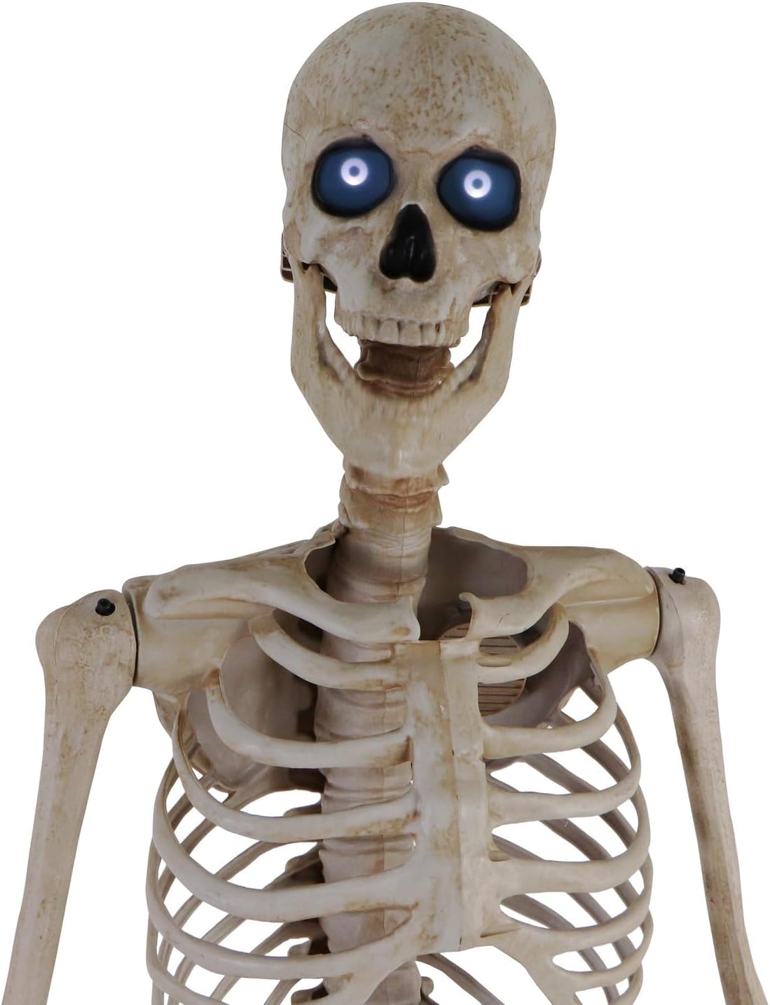Haunted Hill Farm 8.0-Ft. Motion-Activated Towering Skeleton Animatronic