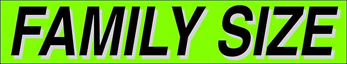 Ez-line Vinyl Windshield Stickers 3 Dozen 15 Inch Chartreuse Slogan Dealership Pro Pack for Car Lots (EZ115-Pack8)