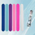 6 Pieces Wrapping Paper Holder Paper Roll Holder Silicone Covered Metal Strips Poster Slap Bands Gift Wrapping Paper Clamps for Home Storage Organization(Muticolor3)