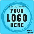 Custom Stickers Label Rolls, Build Your Own Stickers/Labels Any Design Premium Gloss BOPP Custom Sticker, Personalized Stickers for Business Logo, Custom Printed Sticker Labels 50+ (2 Inch Square)