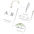 Custom Gift Tags for Wedding Favors - Personalized Thank You Hang Tags for Wedding Bridal Shower