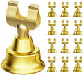12 Pack Gold Table Card Holders & Place Card Holders – Elegant Table Number Holders for Weddings, Events & Parties – Photo & Menu Card Holder for Table Display – 1.8 Inch Tall