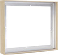 diy metal 30x40 canvas frame,0.9" deep floater frame,natural, main product view