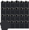 qiqee deep black gift bags with tissue paper, main product view