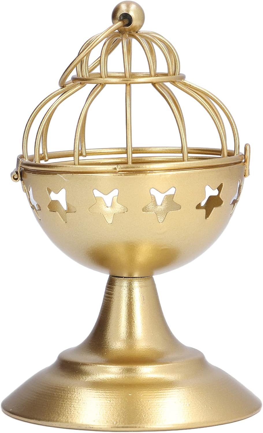 AYNEFY Birdcage Gold Candle Holder Bowl CandleholdersPremium Iron Votive Holder for Table Decoration Birthday Party Ornaments (A)