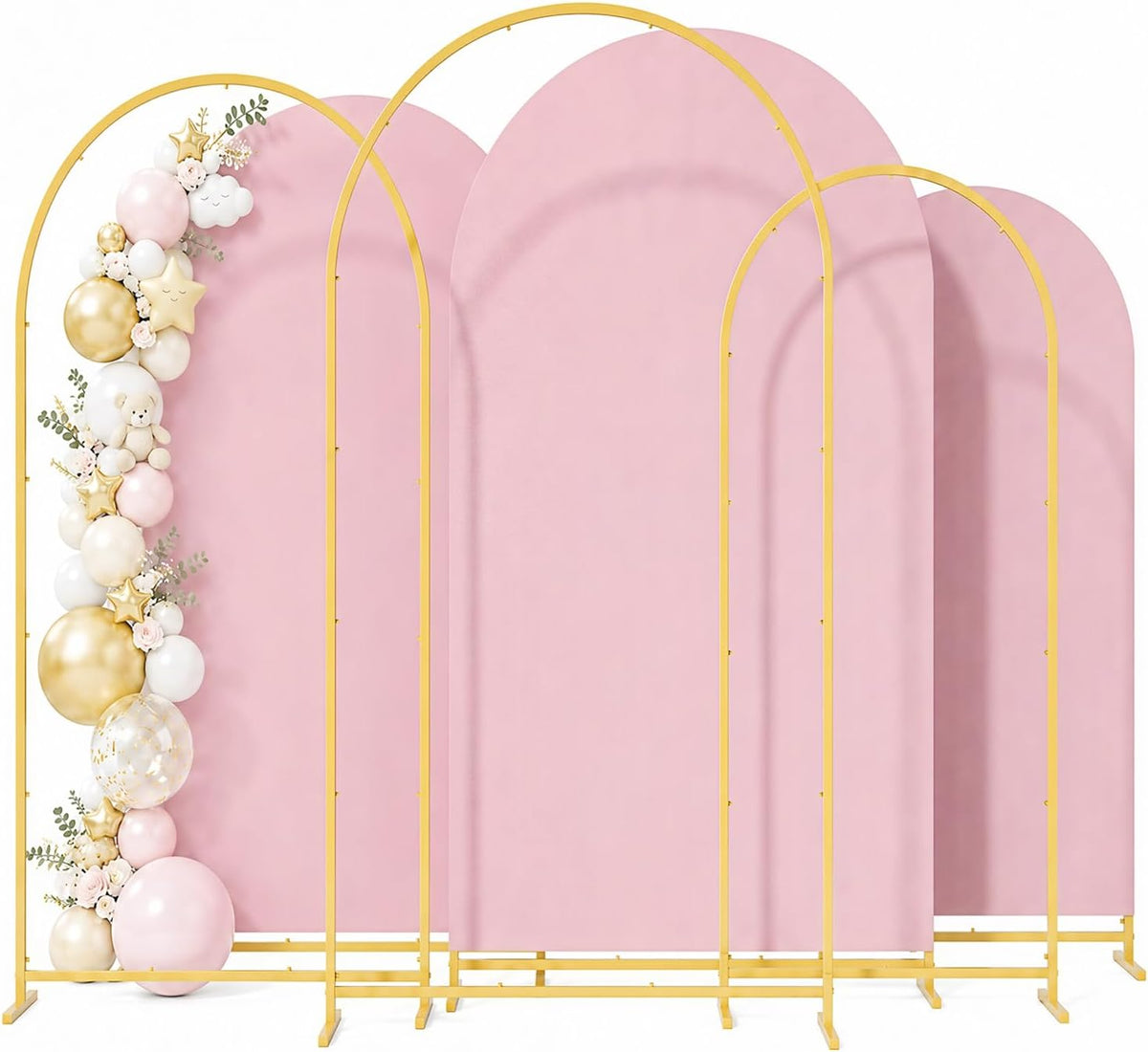 arch backdrop stand (4ft/5ft/6ft), metal arch frame stand, main product view