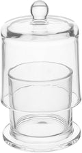 Didiseaon Glass Candle Holder 390ml with Windproof Cover and Protective Case, Elegant Crystal Design Votive Cup for Outdoors and Event Setting, Stylish Longterm Reliability Candleholders