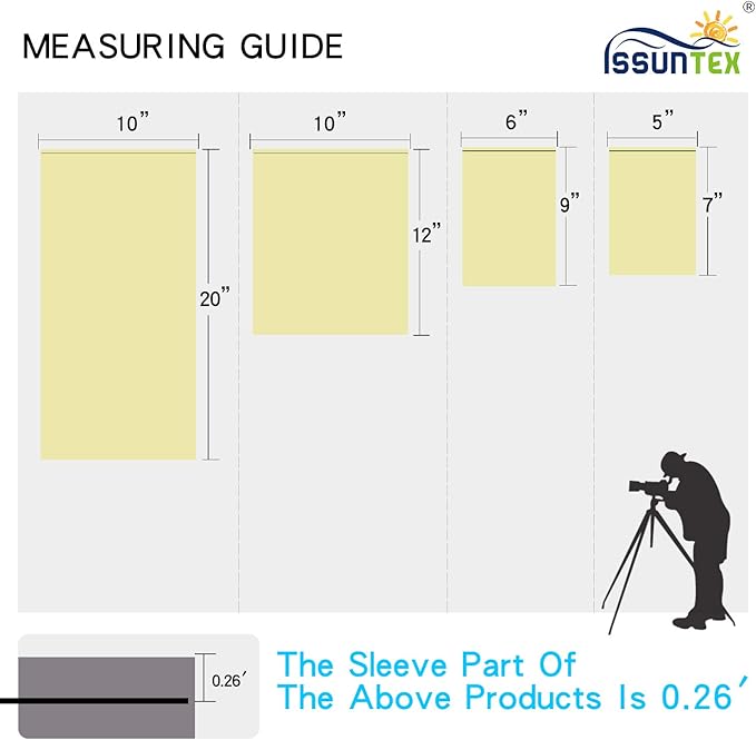 ISSUNTEX 5X7 ft/1.5X2.1 Meters Beige Background Photo Backdrop, Photo Studio, Collapsible High Density Screen for Video Photography and Television