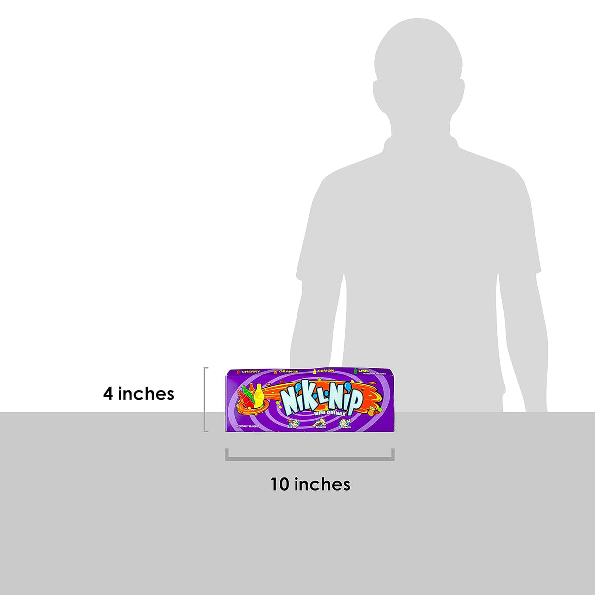 Nik L Nip Candy Wax Bottles - 72 ct