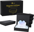 magnetic closure gift boxes, 6‑pack black small magnetic, main product view
