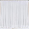 10x10 White Tulle Backdrop Curtains for Parties, Sheer Backdrop Curtain Wedding Photo Background Drapes for Baby Shower Photography Birthday Party