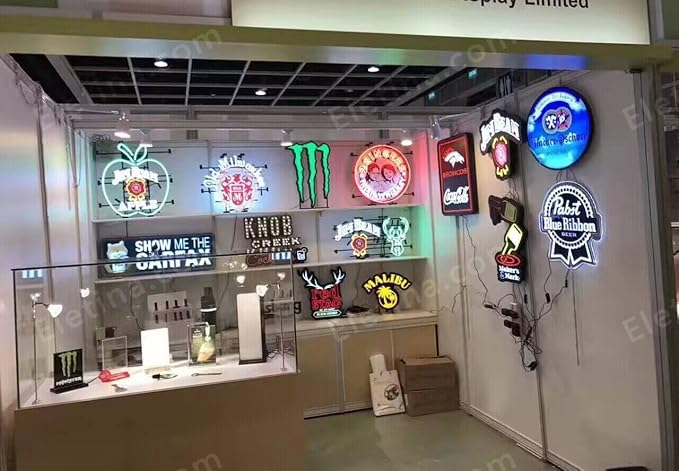 Neon Signs Compatible For Cerveza Pacifico Glass Neon Signs for Pub Hotel Cafe Man Cave Birthday Party Neon Light Art Wall Lights 24 X 20 Inches