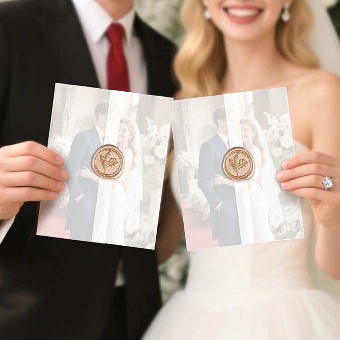 30 Pack Pre-Folded Vellum Jackets for 6x6 Invitations, Translucent Vellum Paper 6x6 Jackets, 100GSM Wedding Invitations Wraps, Envelope Liners for Birthdays, Baby Showers