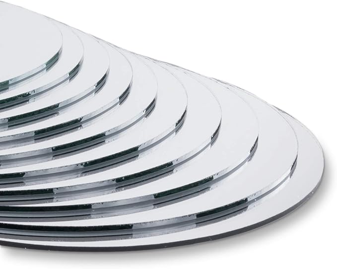 Super Z Outlet Round Mirror Wedding Table Centerpieces (12" Inches)