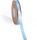LaRibbons Light Blue Satin Ribbon 3/8 Inch 50 Yards Thin Luxury Double Faced Sky Blue Silk Ribbon for Flower Bouquet Crafts Gift Wrapping Wedding Babyshower Decoration