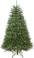 6ft unlit christmas tree green, dunhill fir artificial, main product view