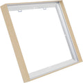 canfravas 20x20 canvas frame, floating frame 0.9"deep(20x20,natural), main product view
