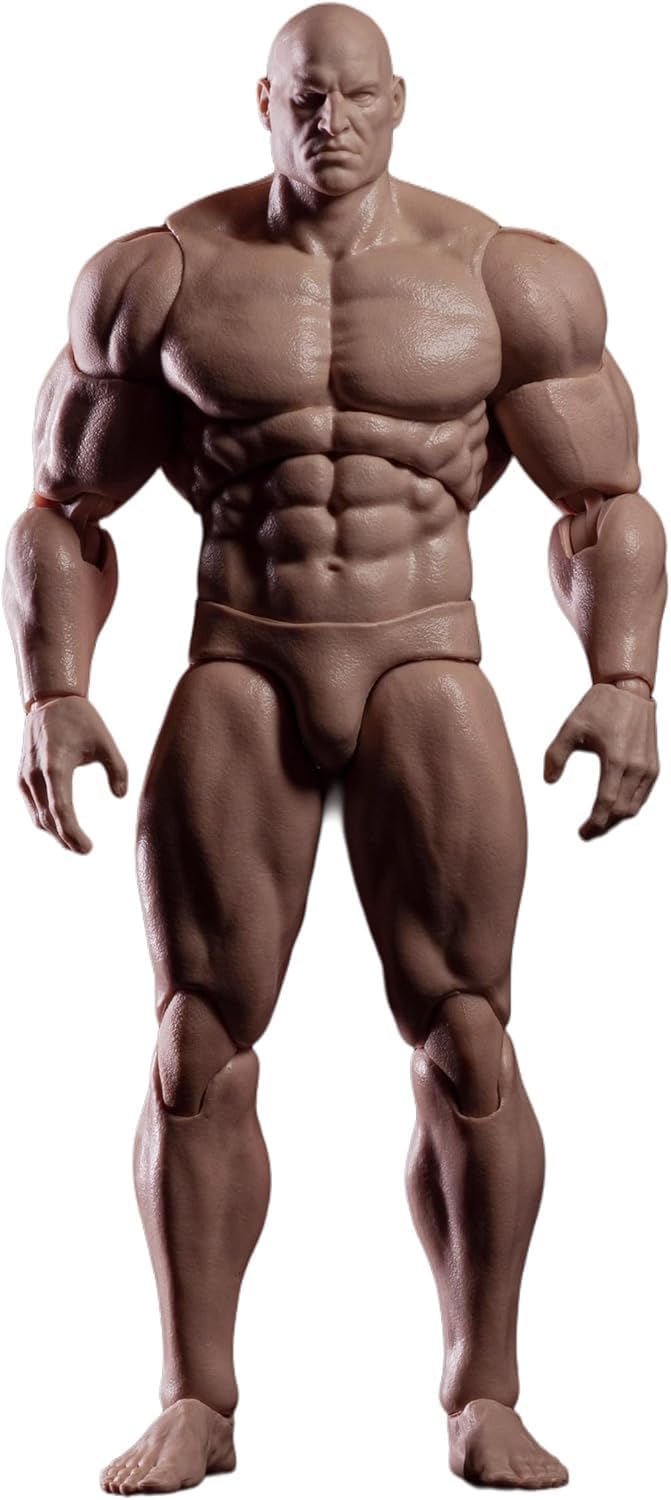 1/12 scale male action figure strong muscle joint, main product view