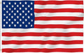 4 Pieces 4x6 Foot American Flag | US Flag Vivid Color and UV Fade Resistant - Canvas Header and Double Stitched | Lightweight Duty Outdoor Polyester US Flags with Brass Grommets (4 x 6 Ft)