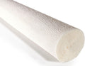 Cartotecnica Rossi 180g 19.6 Inch 8.2ft Long Wide Italian Crepe Paper for Wedding Ceremony Various Large Festivals Decoration (White（600）)