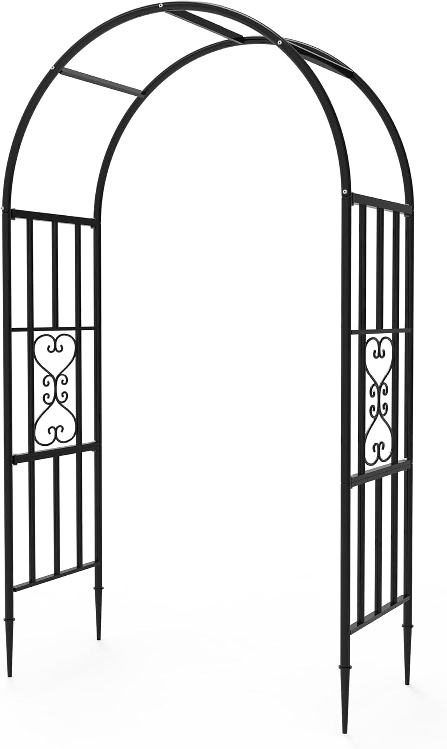 garden arch - 87"(h)*47"(l), rust-resistant and sturdy metal, main product view