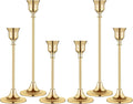 Candlestick Holders,Taper Candle Holder for Candlesticks Gold Brass Vintage Candle Stick Candle Holders Candelabra Candle Holder for Fireplace Party Dining Home