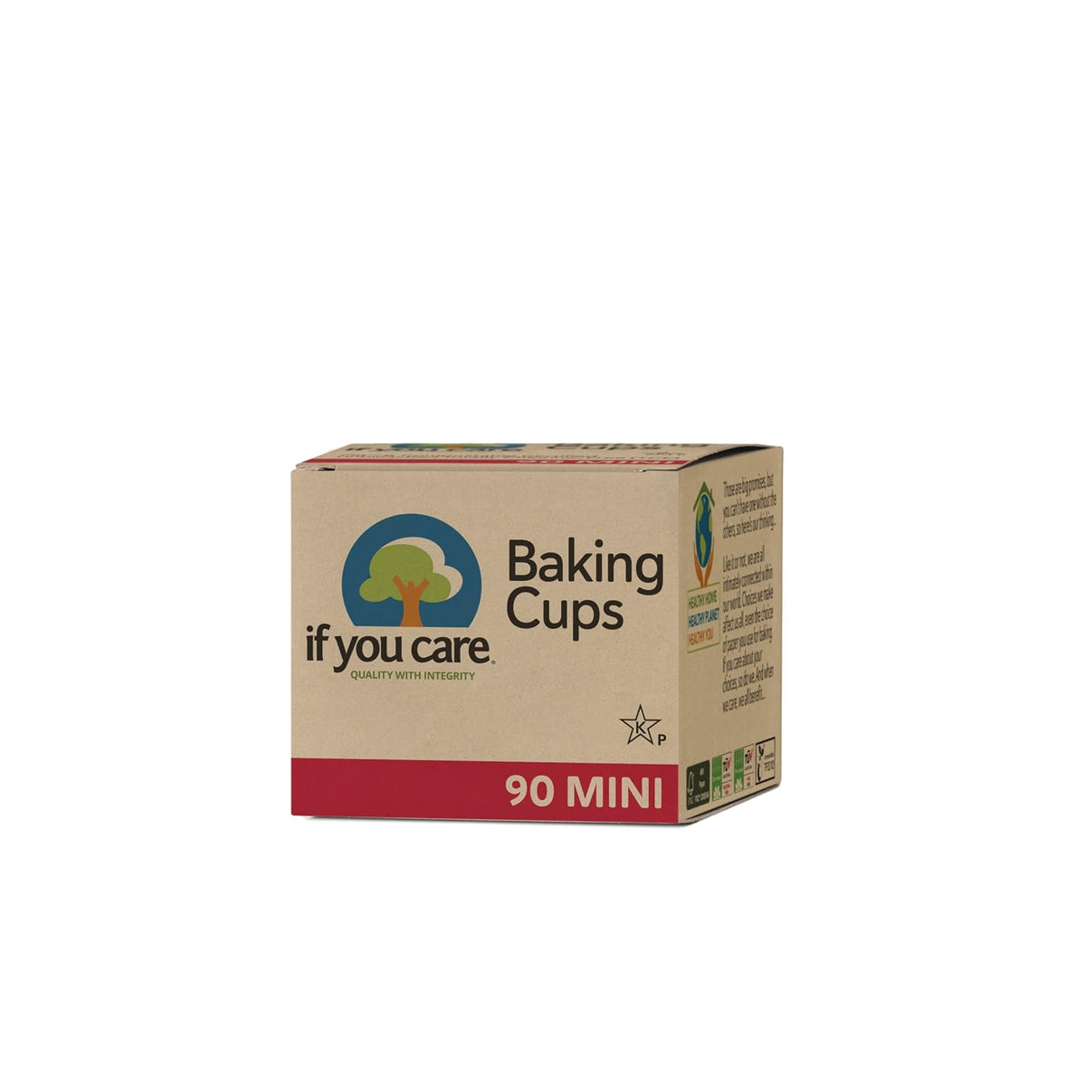 If You Care Unbleached Cupcake Liner Baking Cups - 24 Pack of 90-Count Boxes ...