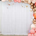 ShinyBeauty Photobooth Background Best Choice-7FTx7FT-White-Sequin Photography Backdrop Curtains for Wedding