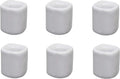 Kheops 5 pcs Ceramic Chime Ritual Spell Candle Holders - White