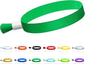 100 Pcs Cloth Event Wristbands, Event Wristbands, Colored Wrist Bands for Events, for Lightweight Concert Wrist Strap for Activities, Party Bracelets for Events (Color : Green)