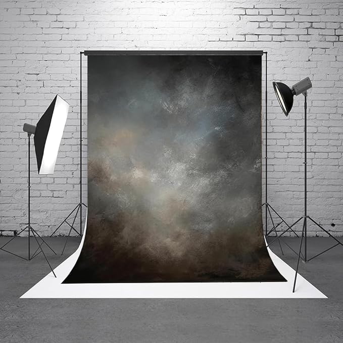 6x9ft Fabric Abstract Backdrop for Photography Vintage Portrait Old Master Background for Studio Prop