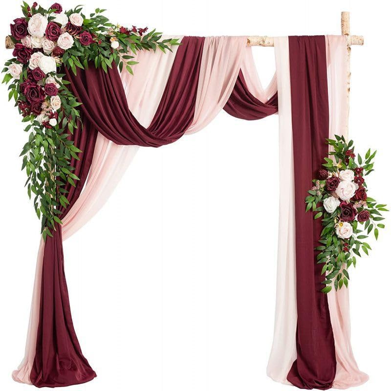 Artificial Italian Ruscus Greenery Stems, 20 Pack Faux Green Leaf Garland Bra...
