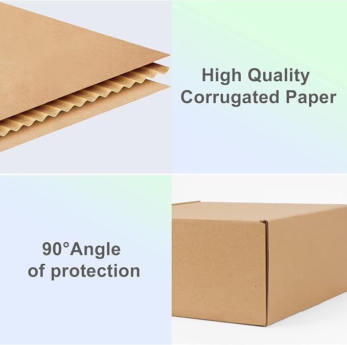 MEBRUDY 6x4x3 Inches Shipping Boxes Pack of 50, Small Corrugated Cardboard Box for Mailing Packing Literature Mailer