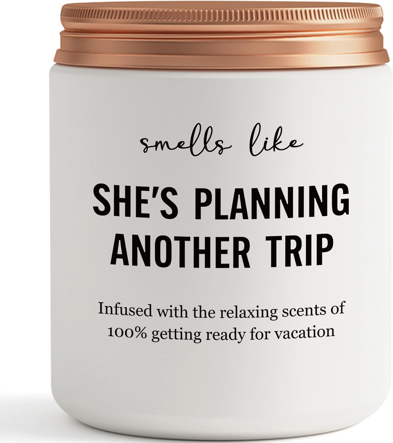 Best Travel Gifts for Women, Funny Gift for People Who Like Travel Hiking - Unique International Traveler Planner Vacation Retirement Present Candle