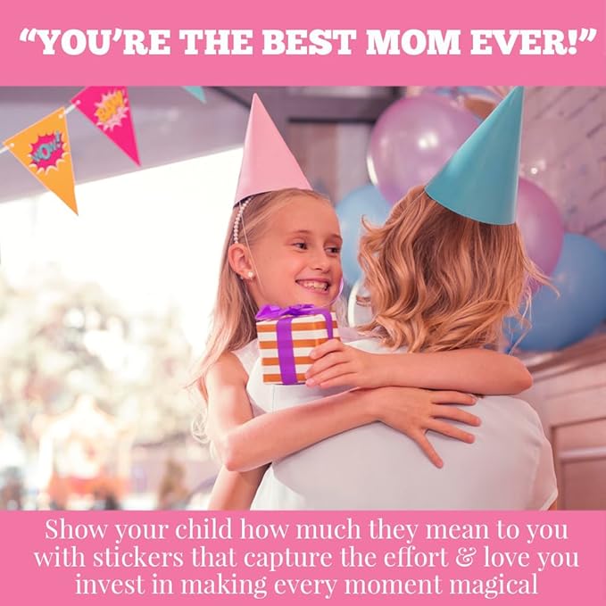Custom & Personalized Happy Birthday to You Gift Tag Sticker Labels in Pastel Colors for Girls, 40 2" Party Circle Stickers by AmandaCreation, Also Great for Envelope Seals & Gift Bags