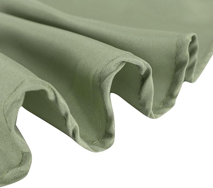 Efavormart 54x54 Eucalyptus Sage Green Wholesale Linens Seamless Polyester Square Linen Tablecloth for Wedding Banquet Party Restaurant