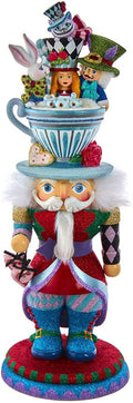 18-inch hollywood alice teacup hat nutcracker, main product view