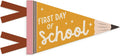 First Day of School Pennant Flag Felt Banner Sign, | First Day of School Decorations，Back to Schools Banner for Kids, Pencil Photo Prop for Preschool Homeschool Classroom Decor
