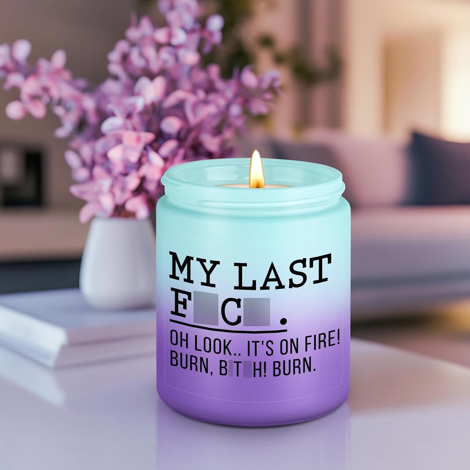 Fairy's Gift Candles, Cool Presents, Funny Relaxation Gifts for Women Men Mom Coworker Friend Boss - Cool Birthday Fun Presents for Her - Mothers Day, Sarcastic Office Relaxing Gifts for Women Nerd