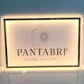 Custom LED Neon Sign for Business - Personalized Backlit Logo Sign, Floating Acrylic Metal Wall Decor for Salon, Office, Bar, Shop, Studio Illuminated Light Up Sign